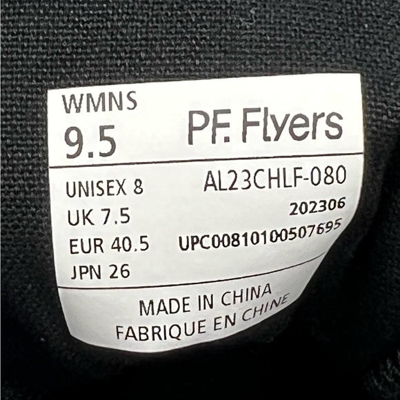 🦨 New UNISEX PF FLYERS LET IT FLOW ALLSTON X CHILLHOUSE HI TOP CANVAS SNEAKER - Picture 9 of 12